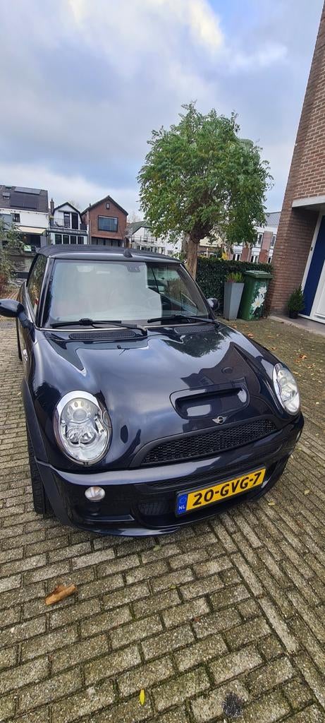 Mini 1.6 16V Cooper Cabrio 2008 Zwart, Voorwielaandrijving, Zwart, 4 cilinders, Cabriolet