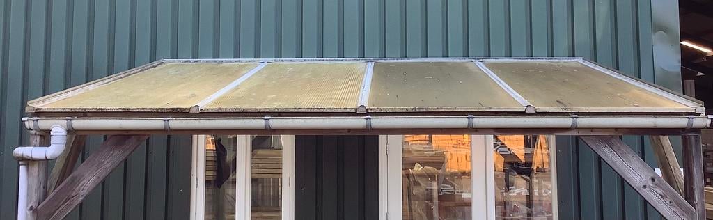 Gebruikt polycarbonaatplaat dak 300x400cm, Ophalen, Gebruikt, ., .