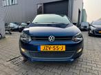 Volkswagen POLO 1.2-12V BlueMotion Trendline Team - Cruise -, Auto's, Voorwielaandrijving, Euro 5, Zwart, Blauw
