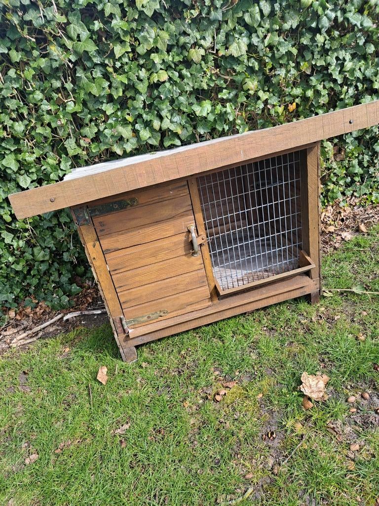 Konijnen hok, Dieren en Toebehoren, Hondenhokken, Ophalen, 110 cm of meer