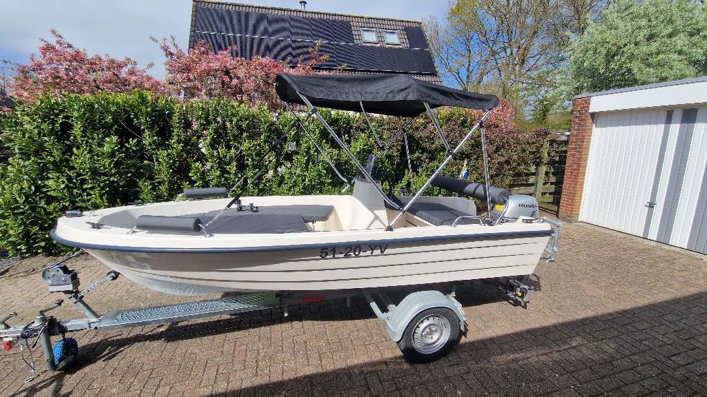 Motorboot Wato 410, Ophalen, 10 tot 30 pk, Gebruikt, Snelvarend