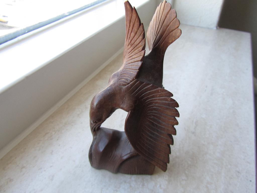 Indisch houtsnijwerk uit jaren  '45-'50, Houtsnijwerk, Minder dan 20 cm, Ophalen of Verzenden, Hout