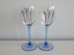 2 Design wijnglazen door Corry Ammerlaan voor Artihove, Ophalen of Verzenden, Zo goed als nieuw, Overige typen