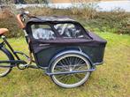 Johnny Loco bakfiets met huif - Zo goed als nieuw, Fietsen en Brommers, Fietsen | Bakfietsen, Ophalen of Verzenden