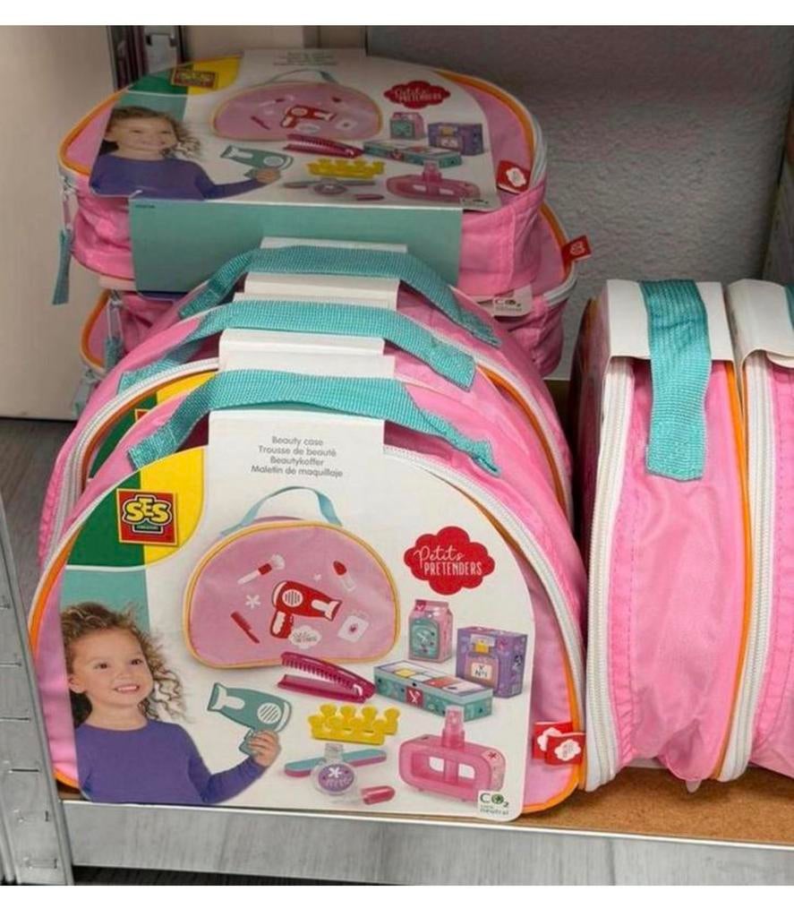 SES - Beauty case met fohn kam borstel verzorgings speelgoed, Jongen of Meisje, Nieuw, Ophalen of Verzenden, H