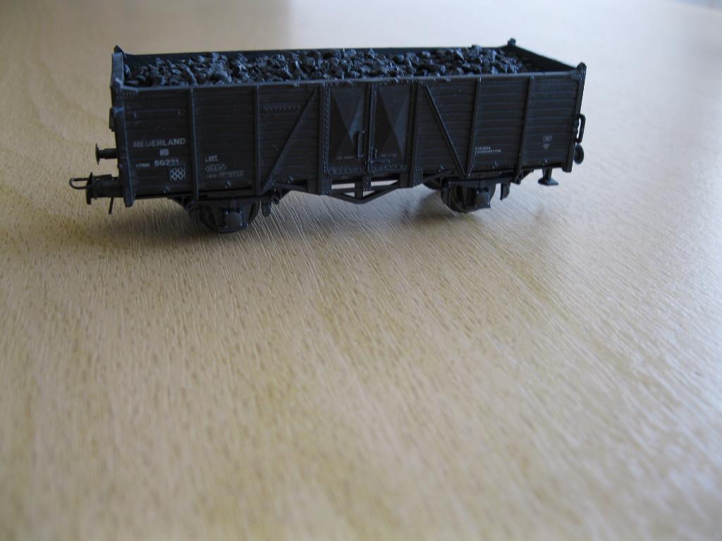 Roco kolenwagen met lading, Hobby en Vrije tijd, Gelijkstroom, Ophalen of Verzenden, NS, Roco