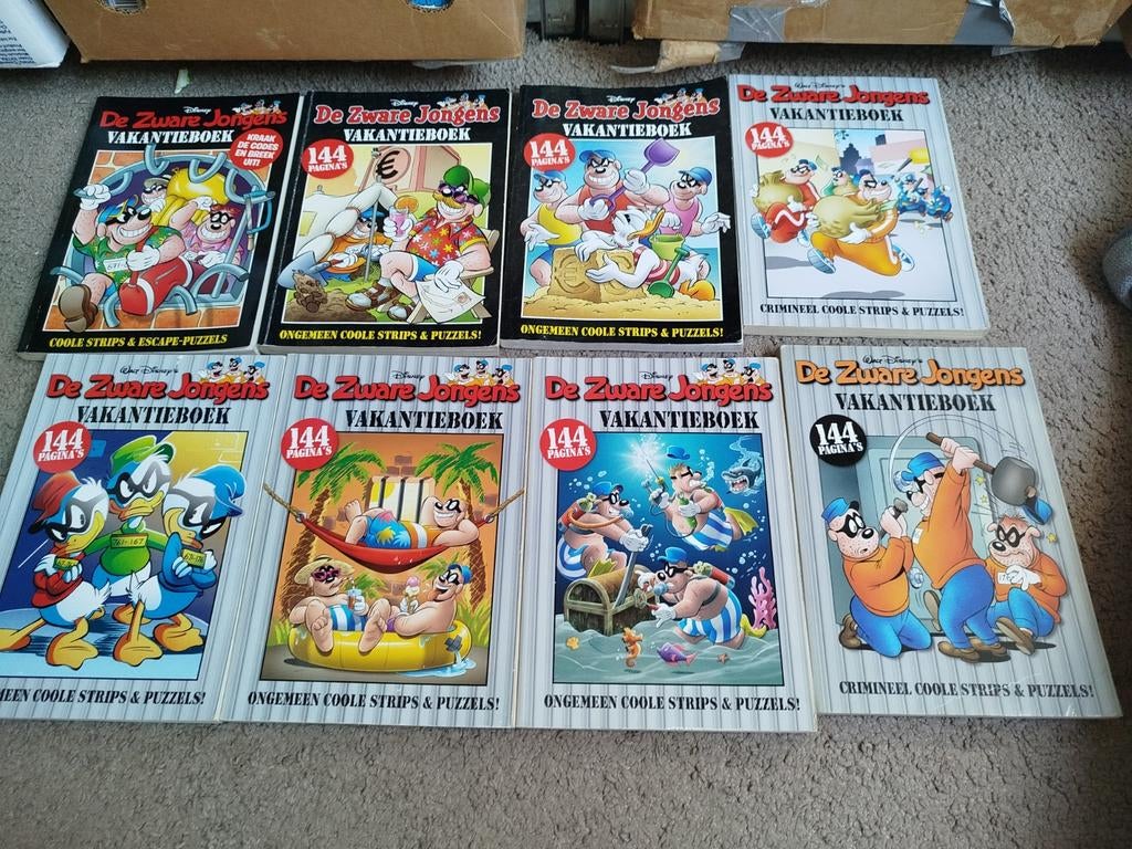 Donald Duck de zware jongens, Gelezen, Europa, Ophalen of Verzenden, Meerdere comics