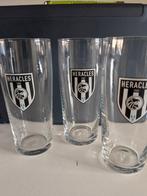 Heracles. 3 bierglazen., Ophalen of Verzenden, Zo goed als nieuw, Bierglas