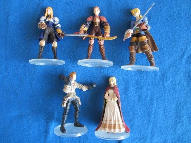 Final Fantasy Tactics figuur Balthier Agrias Ovelia Delita, Verzamelen, Ophalen of Verzenden, Zo goed als nieuw
