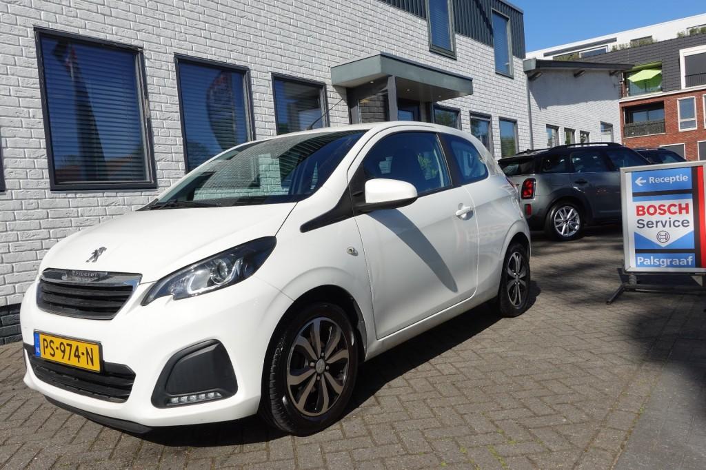 Peugeot 108 1.0 E-VTI ENVY, Auto's, Gebruikt, Euro 6, Wit, Handgeschakeld