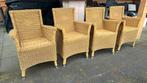 Kunststof rotan tuinstoelen, Tuin en Terras, Ophalen, Gebruikt, Wicker