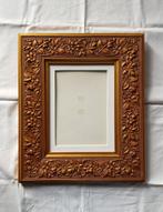 Vergulde fotolijst met paspartout, Ophalen of Verzenden