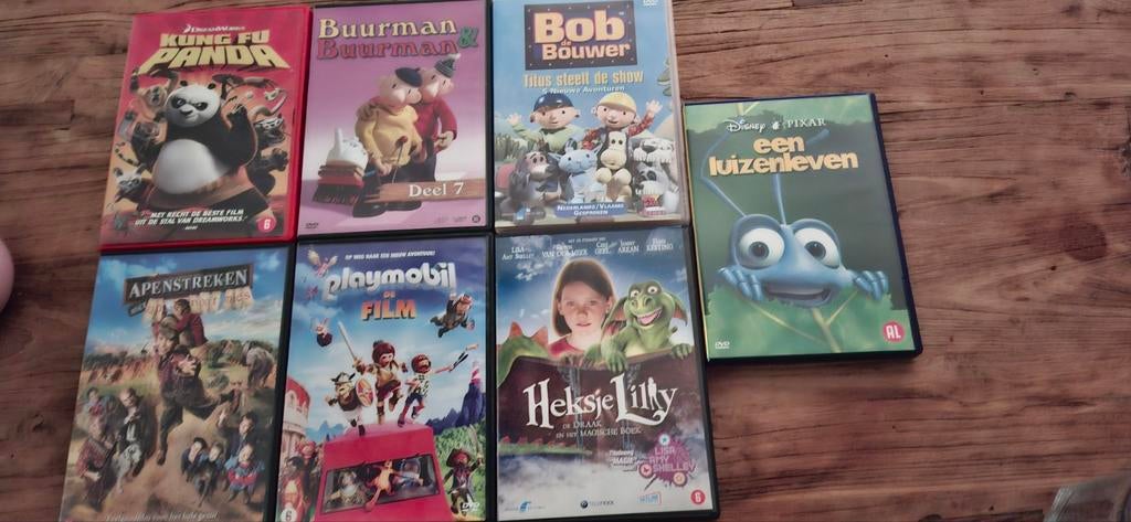 Dvd's 1 euro per stuk, Alle leeftijden, Kinderprogramma's en -films, Overige typen, Ophalen of Verzenden