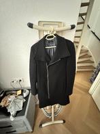Heren winterjas kasjmier Zara Man maat S, Ophalen, Gedragen, Zwart
