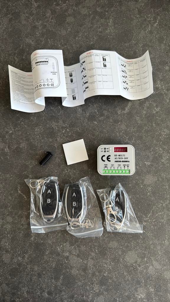 Automatische garagedeuropener, Ophalen of Verzenden, Nieuw, Overige typen