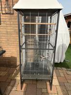 Volière/ vogelkooi, Dieren en Toebehoren, Vogels | Hokken en Kooien, Ophalen, Gebruikt, Metaal, Volière