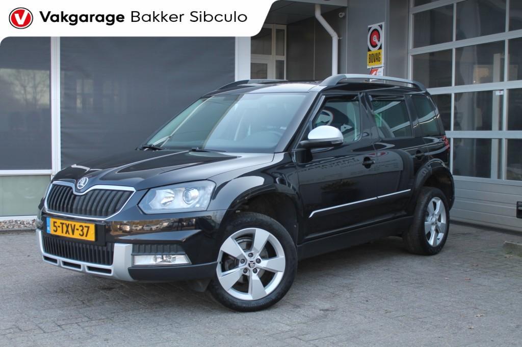 Skoda YETI 1.4 TSI GRT ELEGANCE 99.KM CLIMA NAVI TREKHAAK, Auto's, Euro 5, Gebruikt, Electronic Stability Program (ESP), 4 cilinders