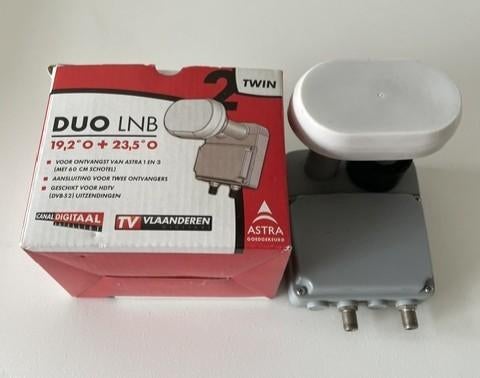 DUO LNB CANAL DIGITAL, Audio, Tv en Foto, Schotelantennes, Ophalen of Verzenden, Zo goed als nieuw, (Schotel)antenne-accessoires