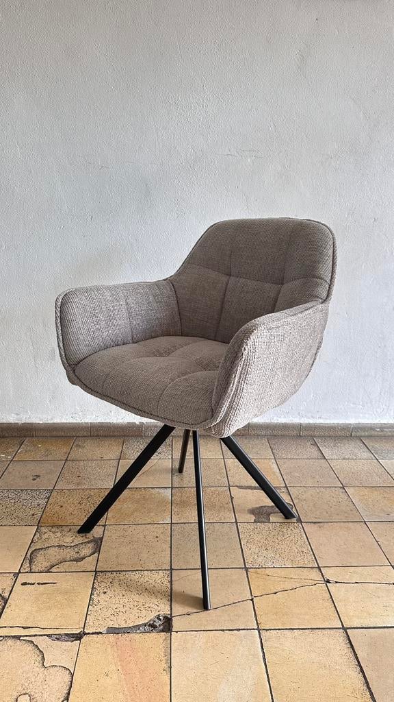 Eetkamerstoel draaibaar 4x, Ophalen, Zo goed als nieuw, Vier