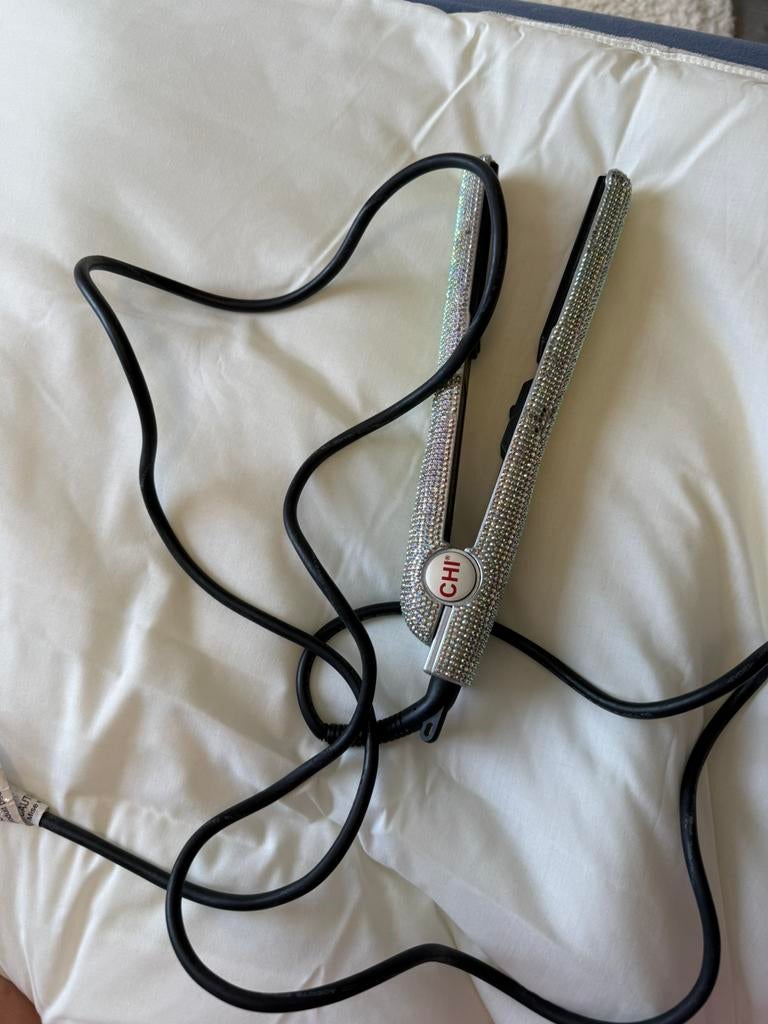 CHI stijltang glitter, Ophalen of Verzenden, Gebruikt, Krultang of Stijltang