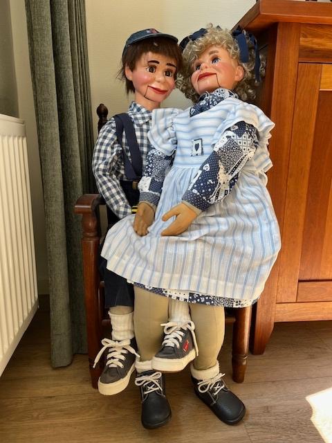 Buikspreekpop, Ophalen, Gebruikt