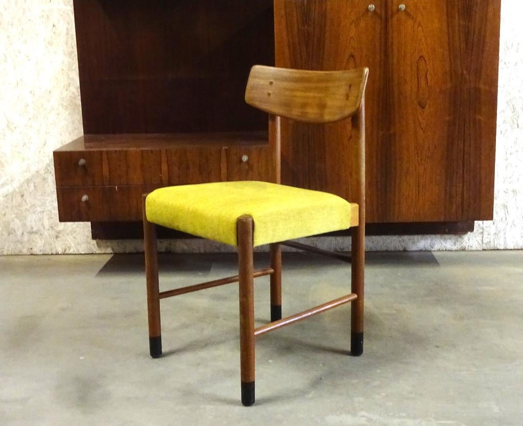 4 Retro vintage design eetkamerstoelen stoel Børge Mogensen, Huis en Inrichting, Overige materialen, Overige kleuren, Ophalen of Verzenden