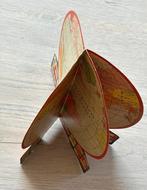 Vintage Opvouwbare Globe met Landenvlaggen, Ophalen of Verzenden, Gebruikt