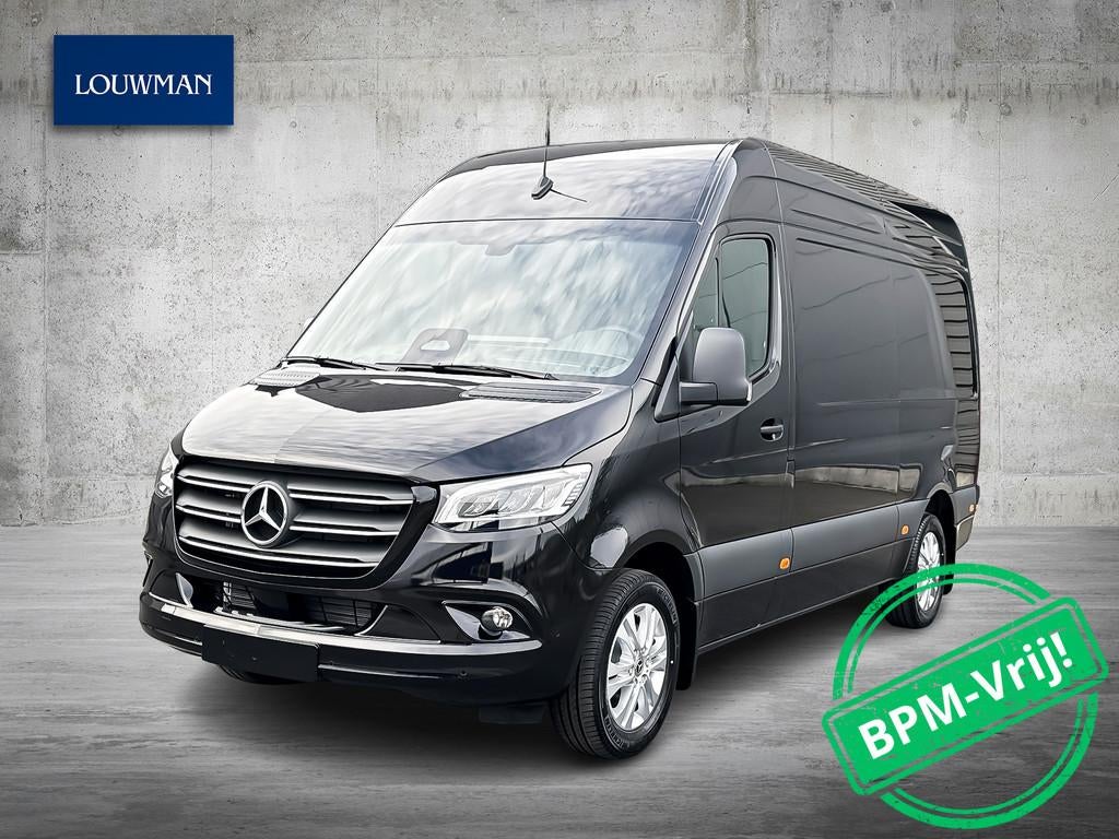 Mercedes-Benz Sprinter BPM VRIJ - 317CDI 170PK Automaat L2H2, Automaat, 4 cilinders, Zwart, Mercedes-Benz
