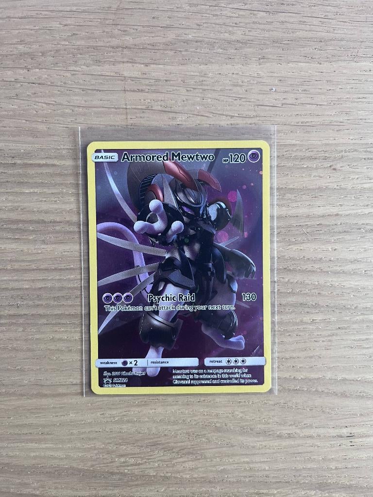 Armored Mewtwo #Sm228, Ophalen of Verzenden, Nieuw, Losse kaart, Foil