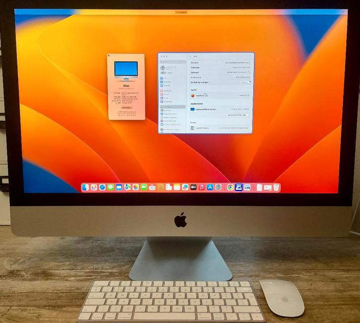 iMac 27” 5K 2017 i7 | 40GB RAM | Radeon 580 | 500GB SSD, Computers en Software, Apple Desktops, Zo goed als nieuw, iMac, SSD, 4 Ghz of meer