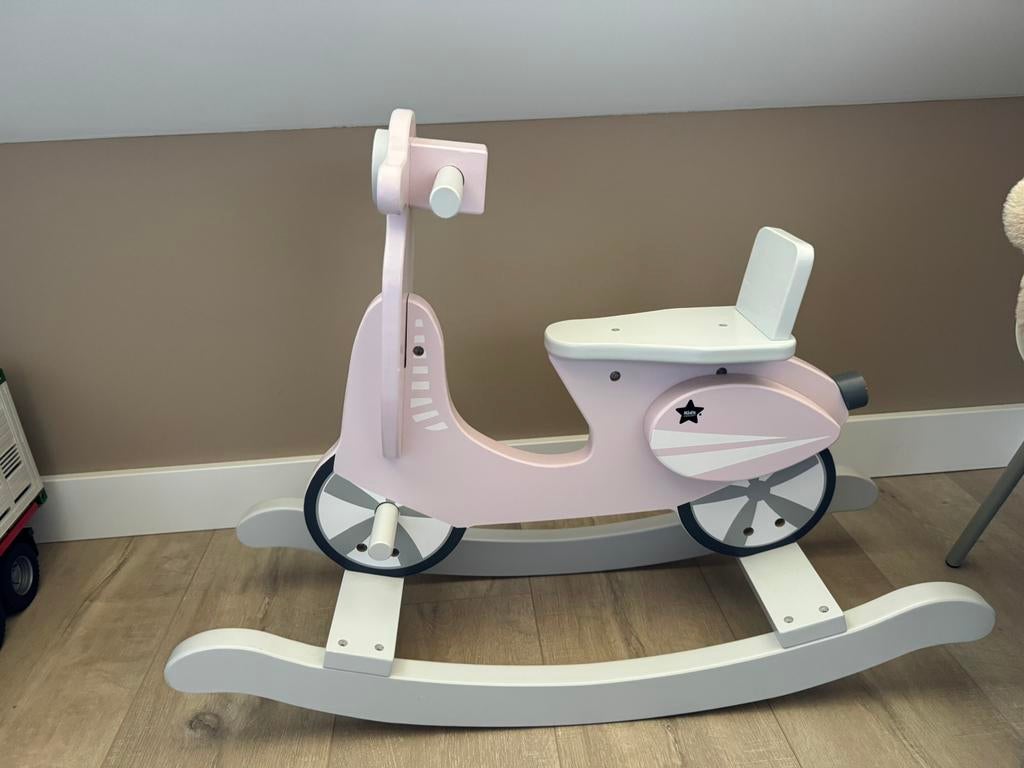 Roze hobbel scooter, Ophalen, Zo goed als nieuw