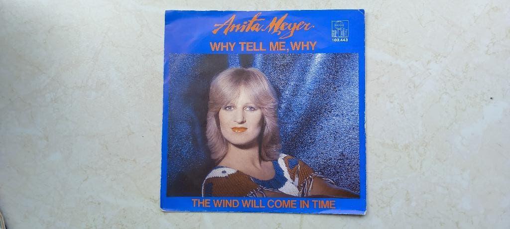 ANITA MEYER  /  why tell me, why   1981, Cd's en Dvd's, Vinyl Singles, Ophalen of Verzenden, Zo goed als nieuw, Pop, Single