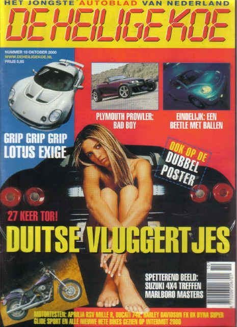 Heilige Koe 10 2000: Pontiac Firebird Trans Am - VanderHoef, Ophalen of Verzenden, Gelezen, Algemeen