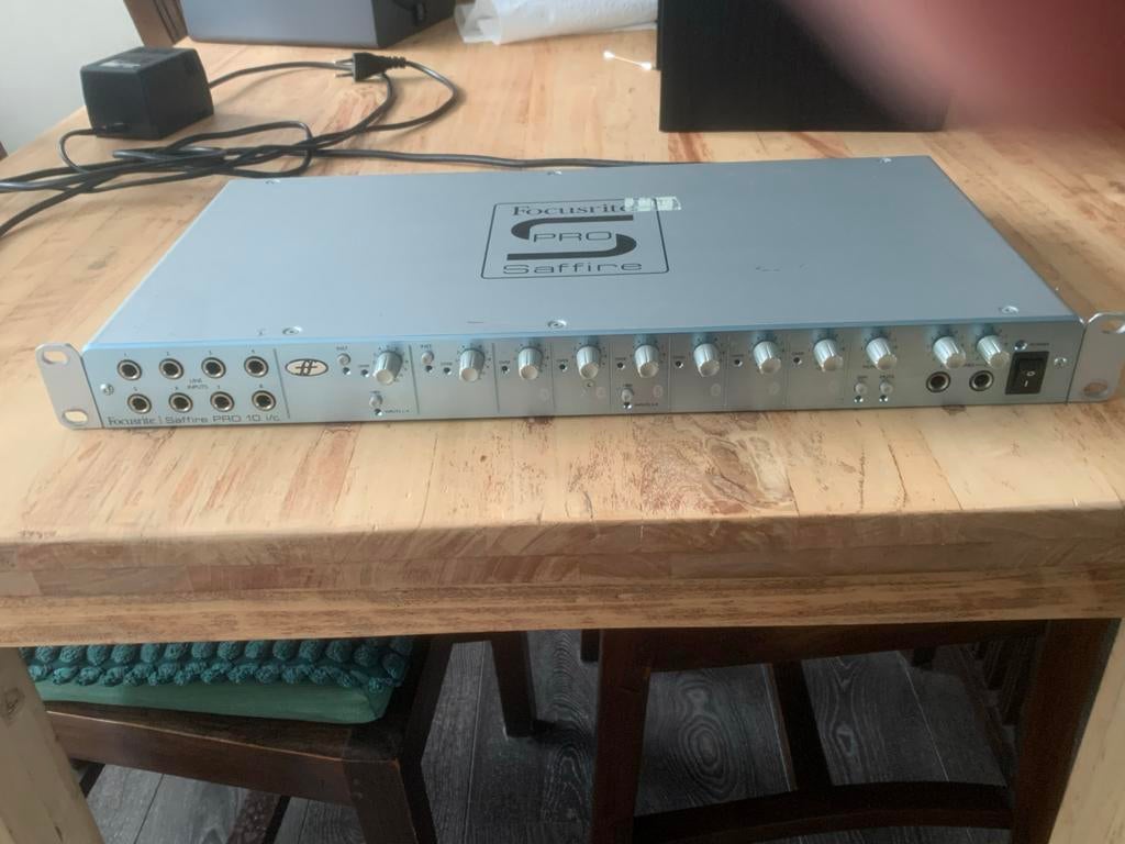 Focusrite Saffire PRO 10 i/o Audio Interface, Ophalen of Verzenden, Gebruikt, 5 tot 10 kanalen, Microfooningang