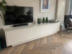Modern wit tv-meubel met lades, Overige materialen, Gebruikt, Ophalen of Verzenden, 200 cm of meer