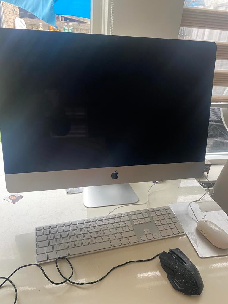Imac 27 inch, Ophalen of Verzenden, Zo goed als nieuw, IMac, 3 tot 4 Ghz