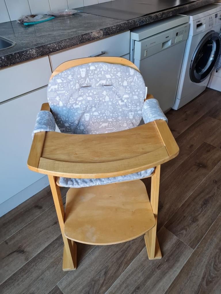 Mooie houten kinder eetstoel met Little Dutch, Kinderen en Baby's, Kinderstoelen, Verzenden, Zo goed als nieuw, Overige typen