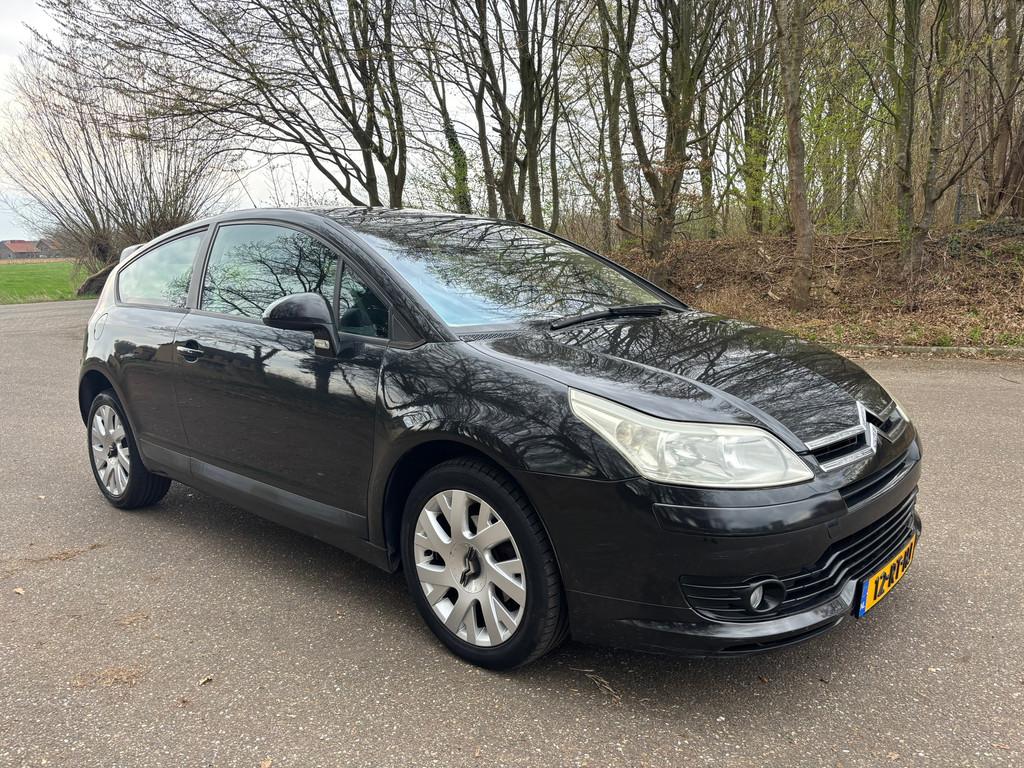 Citroen C4 Coupé 1.6-16V VTR+ | Clima | 17 " | APK 04-2027!, Auto's, Citroën, Voorwielaandrijving, Stof, Gebruikt, Zwart