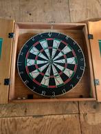 Dartbord met ophangkast, Ophalen, Zo goed als nieuw, Dartbord