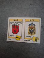 Panini sticker Voetbal 84. Emblemen NAC/NEC., Verzenden, Zo goed als nieuw, Sticker