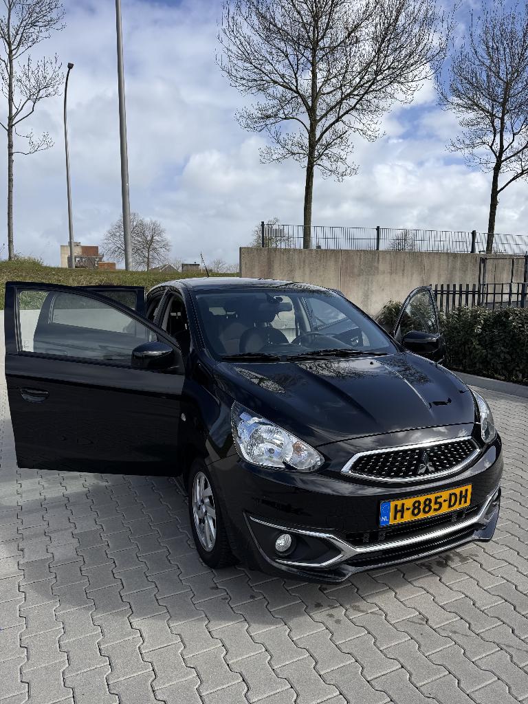Mitsubishi Space Star 1.2 Mivec 80PK Automaat, Stof, USB, Zwart, Origineel Nederlands
