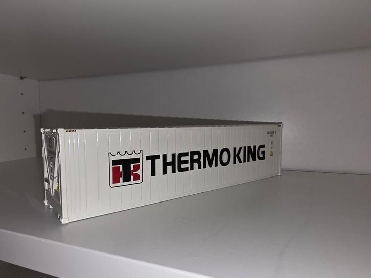 Tekno 40ft Thermoking Reefer Container Schaalmodel 1:50, Hobby en Vrije tijd, Modelauto's | 1:50, Ophalen of Verzenden