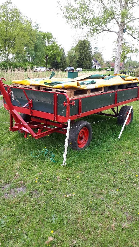 Landbouwwagen Miedema, Ophalen, Transport