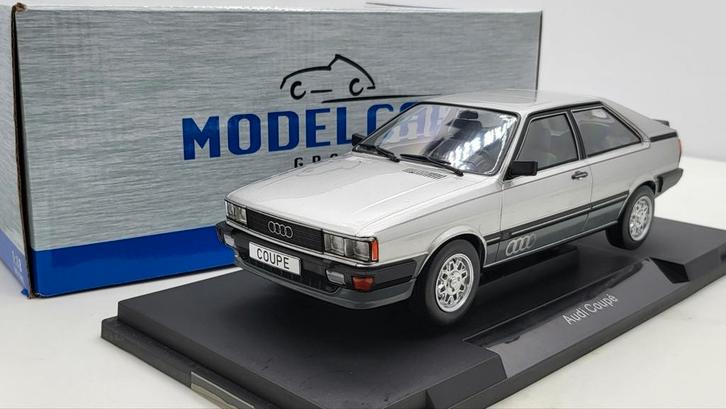 Audi Coupe GT Grijs 1983, Hobby en Vrije tijd, Modelauto's | 1:18, Nieuw, Overige merken, Ophalen of Verzenden