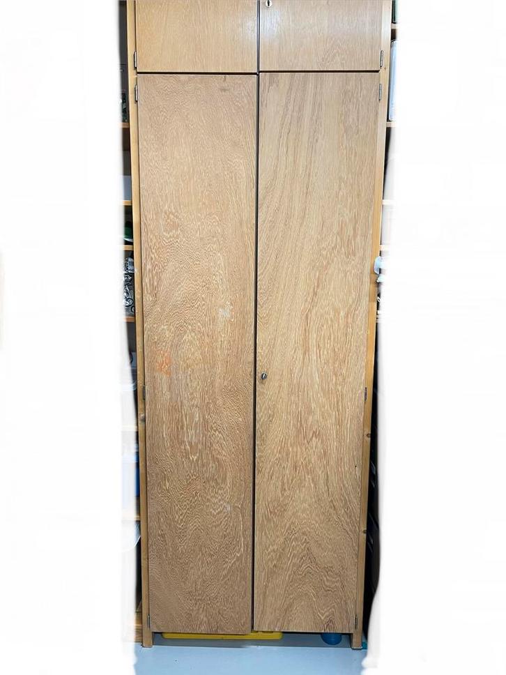 Lundia lange kastdeuren + slot sleutel voor kast 80 cm breed, Huis en Inrichting, Kasten | Stellingkasten, Gebruikt, Ophalen