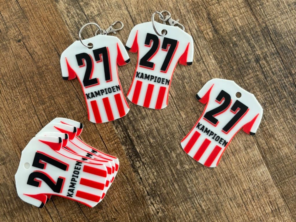 PSV Kampioen Sleutelhanger – 27e Titel – Must Have voor Fans, Ophalen of Verzenden, Nieuw, PSV, Overige typen