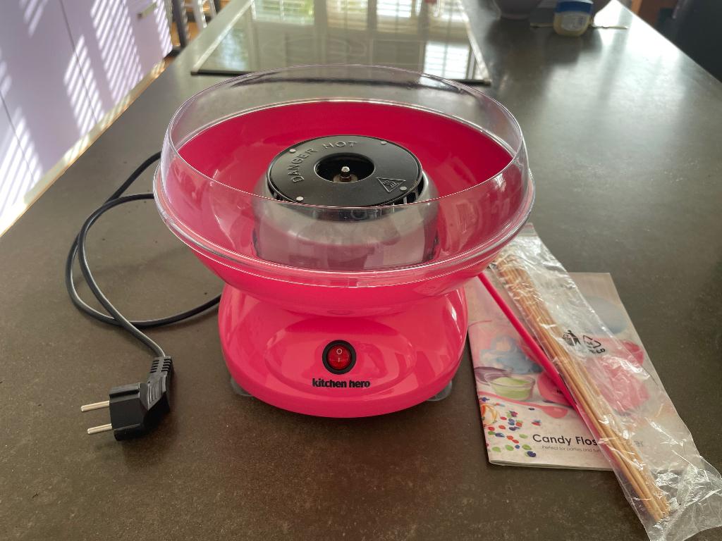 Suikerspinmachine, Ophalen, Zo goed als nieuw