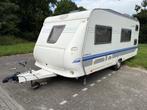 Hobby Excellent Easy Caravan - Ruim en Comfortabel, Caravans en Kamperen, Caravans, Vast bed, 75 kg, Hobby, Treinzit