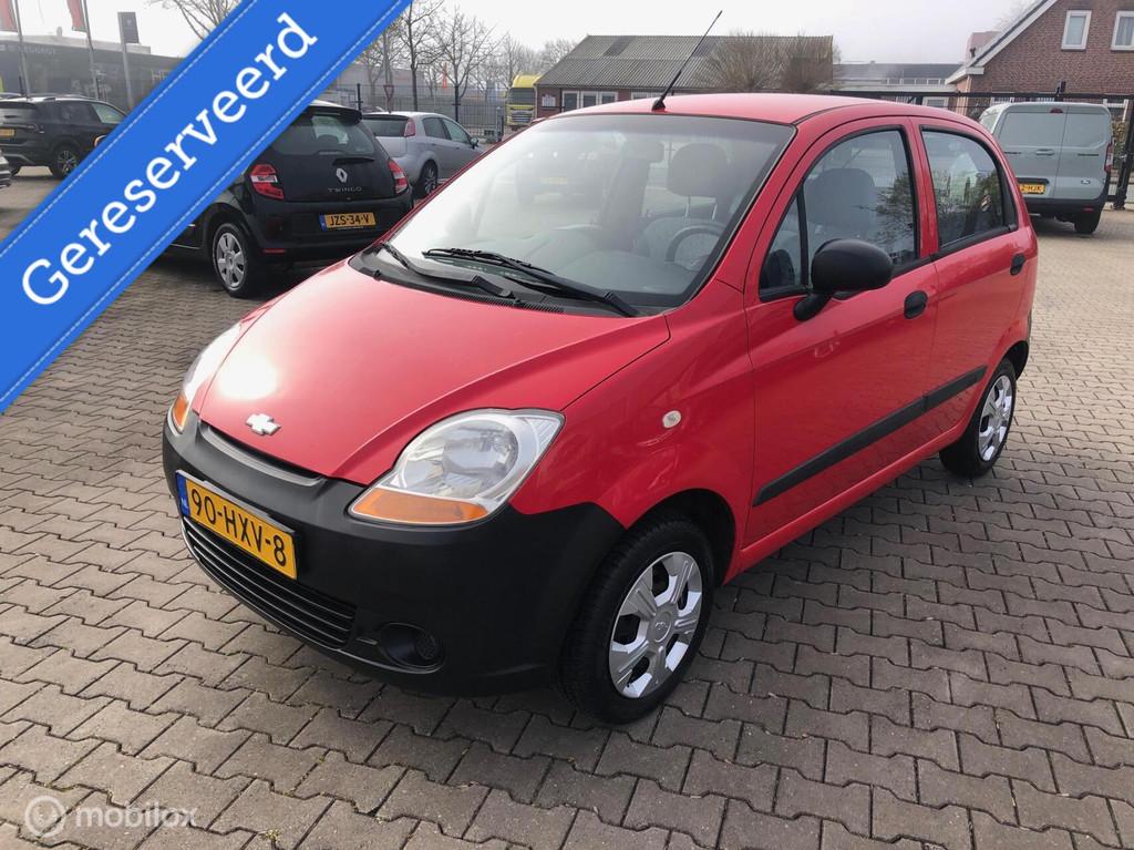 Chevrolet Matiz 0.8 Pure 1eig ..63.361 Km N.a.p Nw apk, Auto's, Chevrolet, Voorwielaandrijving, Stof, Gebruikt, Zwart