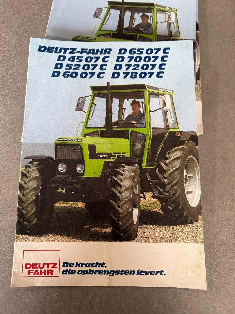 Folder deutz 07c, Boeken, Verzenden, Zo goed als nieuw, Folder